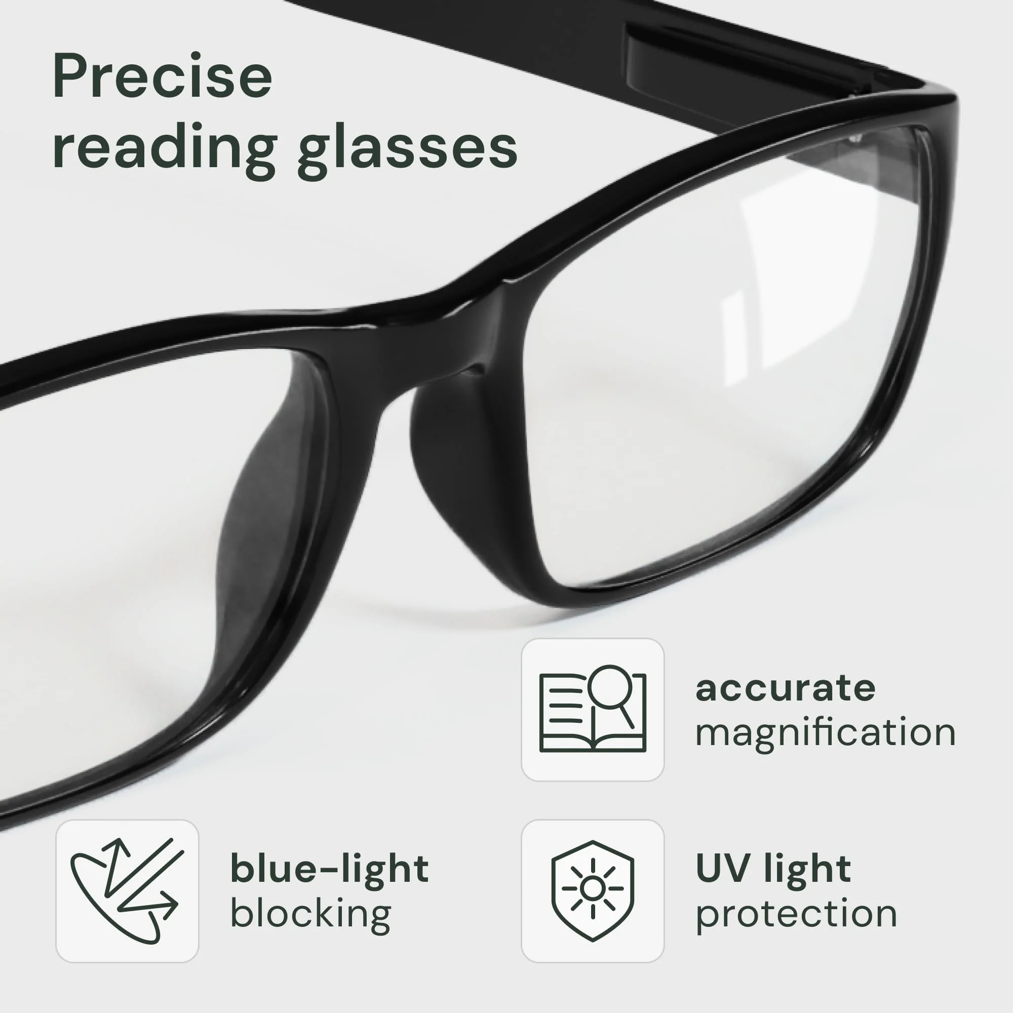 Gaoye Professional Reading Glasses for All Day - Computer Readers with Blue Light Protection - Value Pack - Image 9
