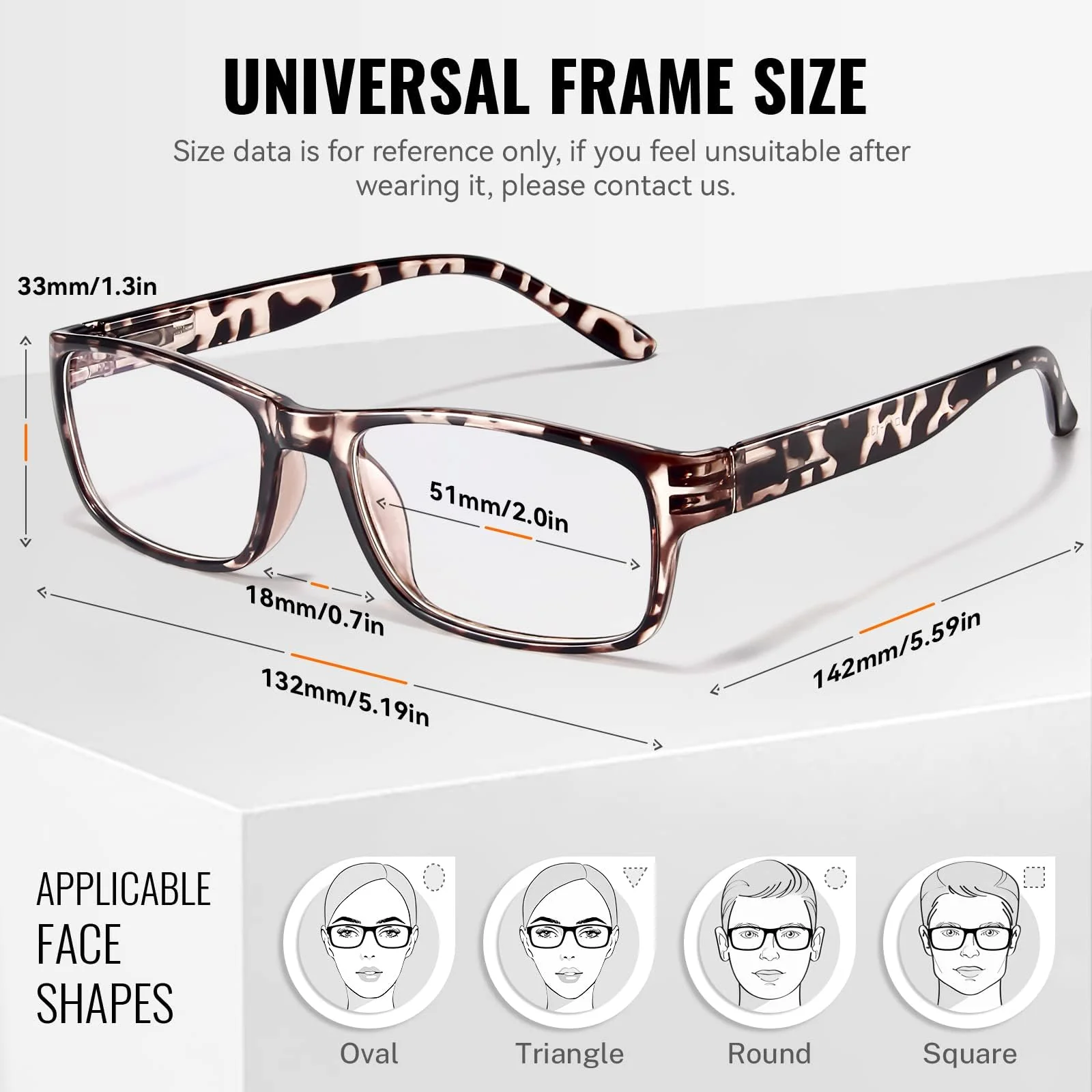 Gaoye Professional Reading Glasses for All Day - Computer Readers with Blue Light Protection - Value Pack - Image 5