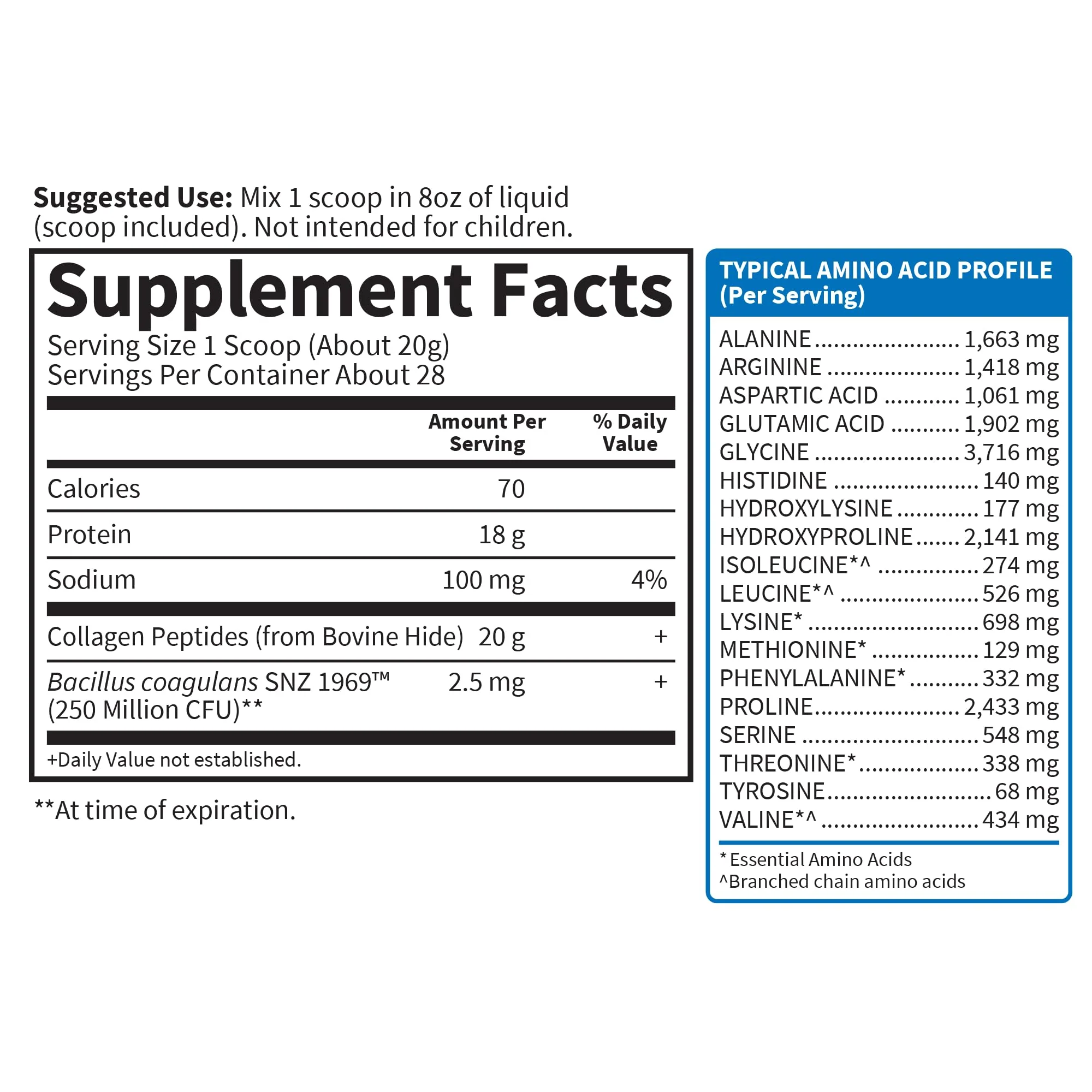 Garden of Life Grass Fed Collagen Peptides Powder Unflavored Collagen Powder for Women Men Hair Skin Nails Joints, Hydrolyzed Collagen Protein Supplements, Collagen for Women & Men, 28 Servings - Image 4