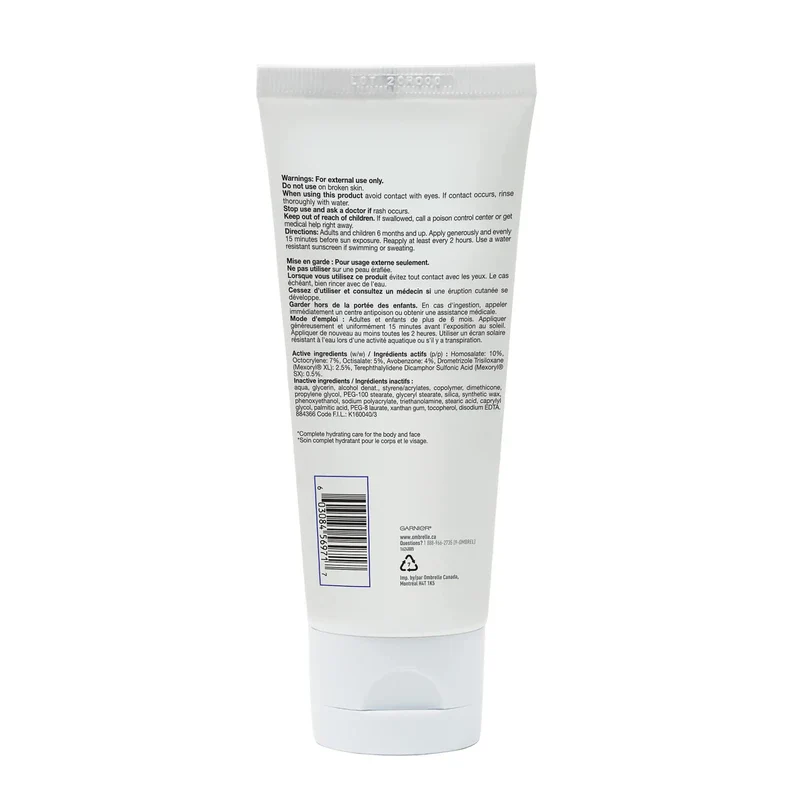 Garnier Ombrelle Sunscreen Complete Body Lotion SPF 60, 200 mL - Image 8