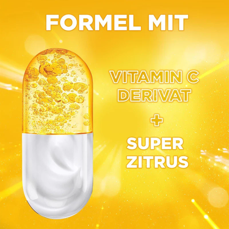 Garnier Serum Cream for Tired Skin and Dark Spots, 2-in-1 Day Cream for More Glow and an Even Complexion, with Vitamin C, Skin Active, 50 ml - Image 3