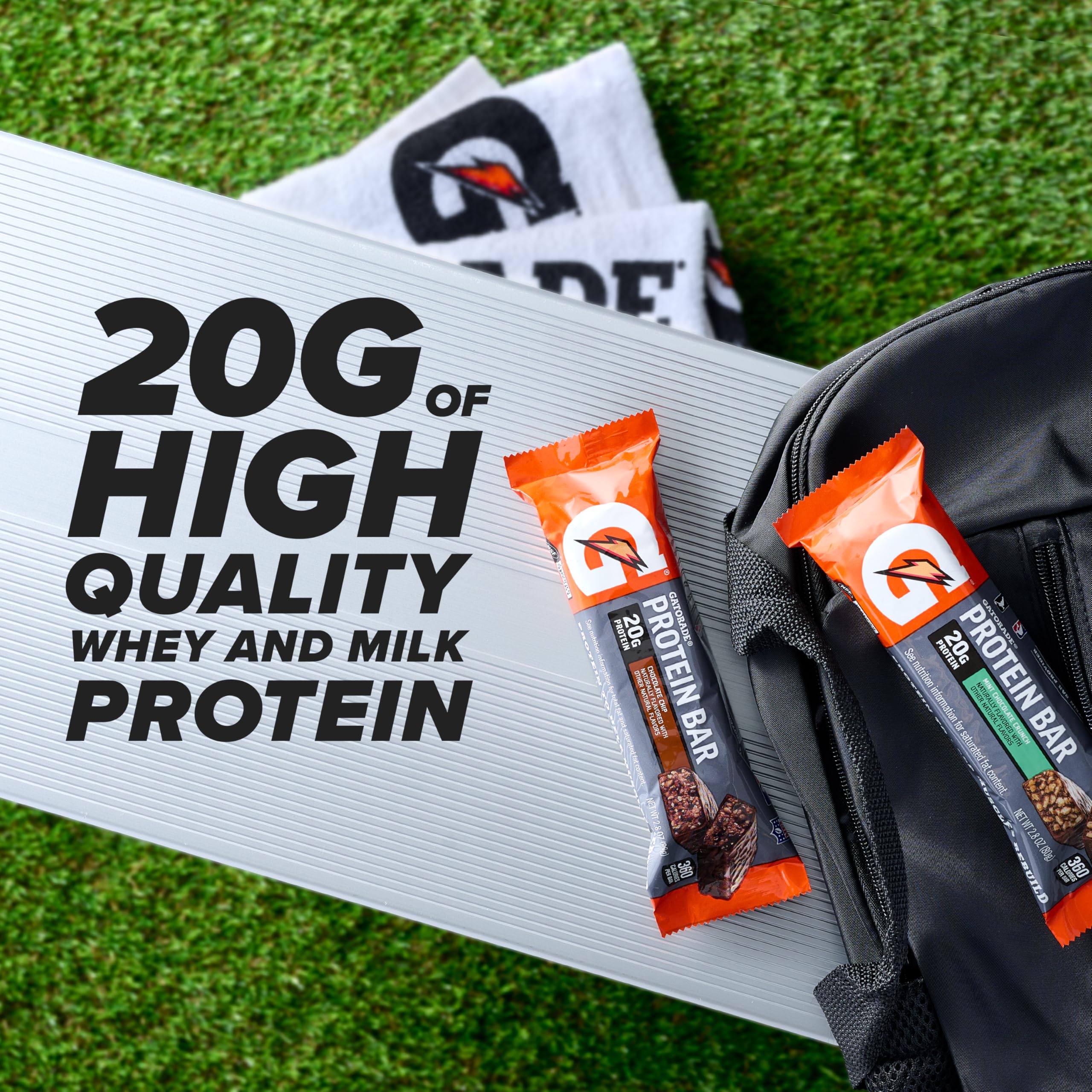 Gatorade Whey Protein Recover Bars, S'mores, 12 Count(Pack of 1) - Image 5