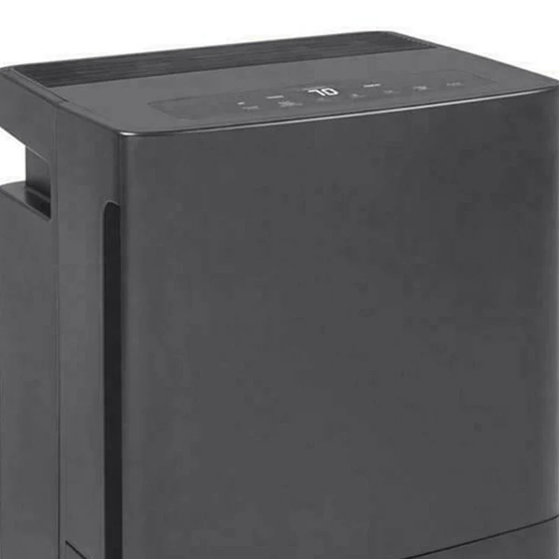 GE 50 Pint Portable Large Room Dehumidifier with Humidistat & Built-in Pump for Bathroom, Bedroom, Basement, and Home Wet Spaces, Gray (Renewed) - Image 7