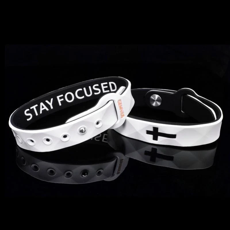 Gemvius Stay Focused Faith Bracelet - Size Adjustable - Style: Thin - Image 2