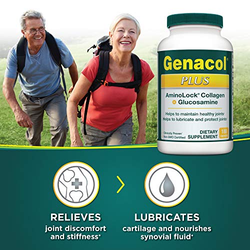 Genacol Glucosamine and Collagen Joint Supplement Glucosamina Colageno | Lubricates, Protects and Maintains Heathy Joints | Relieves Joint Discomfort Plus 180 Capsules - Image 2