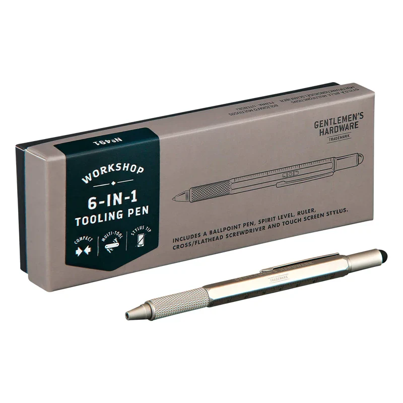 Gentlemen's Hardware 6-in-1 Multi-Tool Pen, GEN491 - Image 3