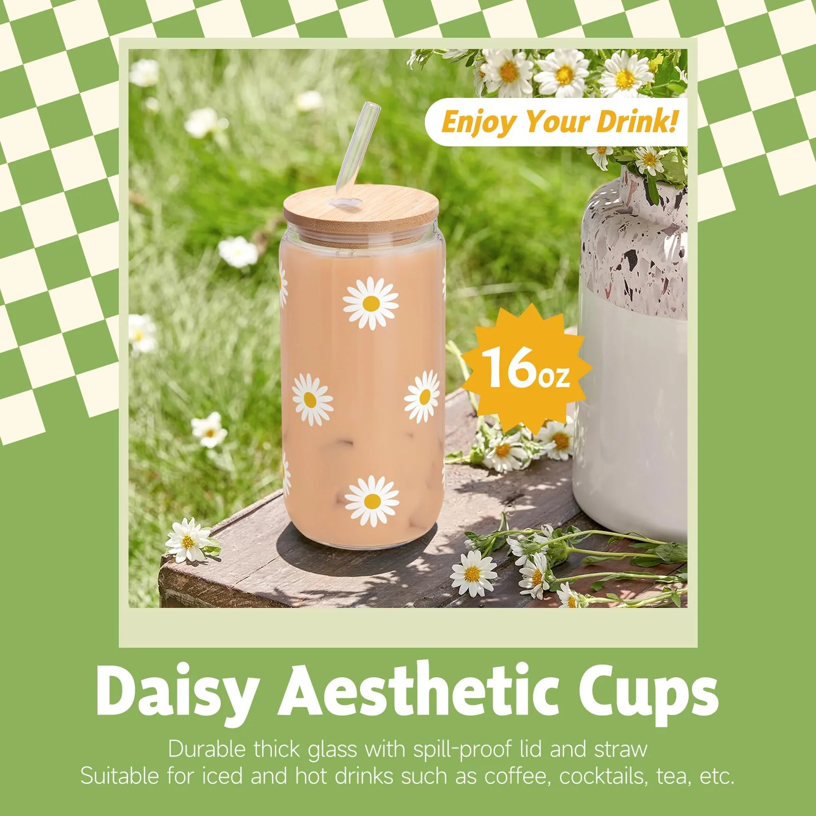 Gift Baskets for Women, 11pcs Unique Happy Birthday Gifts for Women, Best Inspirational Get Well Christmas Ideas Box w/ Daisy Cup Her Teen Girl Sister Friend Friendship Mom - BRIGHTEN UP HER DAY! - Image 7