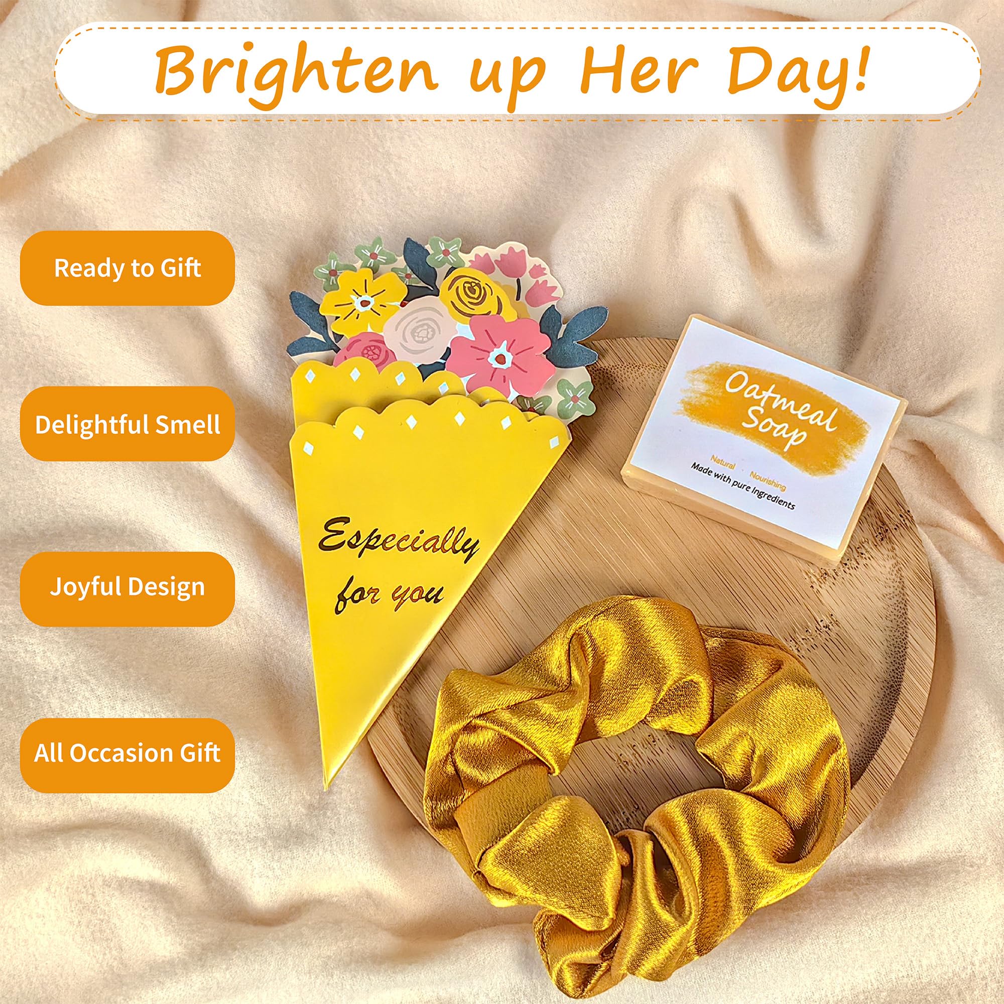 Gift Baskets for Women, Unique Birthday Gifts for Women, Best Friend Birthday Gift, Inspirational Gift Set Box, Christmas Gifts for Woman Her Teen Girl Sister Friendship- Brighten up Her Day! - Image 3