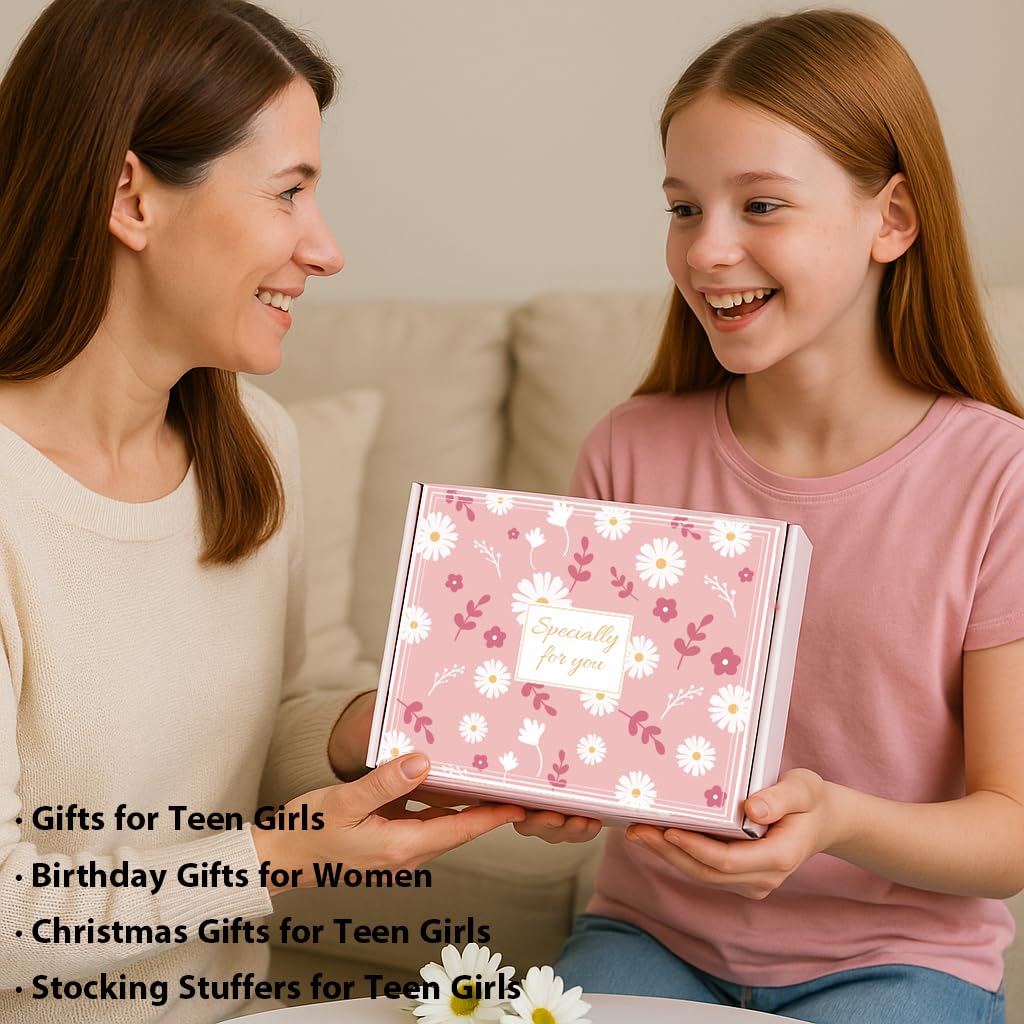 Gifts for Teen Girls, Teen Girl Gifts Trendy Stuff, Teenage Girl Gifts, Birthday Gifts Christmas Gifts for Teen Girls Daughter, Sister, Best Friend Gift Basket for Women Sweet 16th 18th 21st Box Set - Image 2