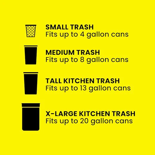 Glad Tall Kitchen Trash Bags 13 Gallon, Febreze Fresh Clean Garbage Bags, Odorshield with Drawstring, 140 Count - Image 4