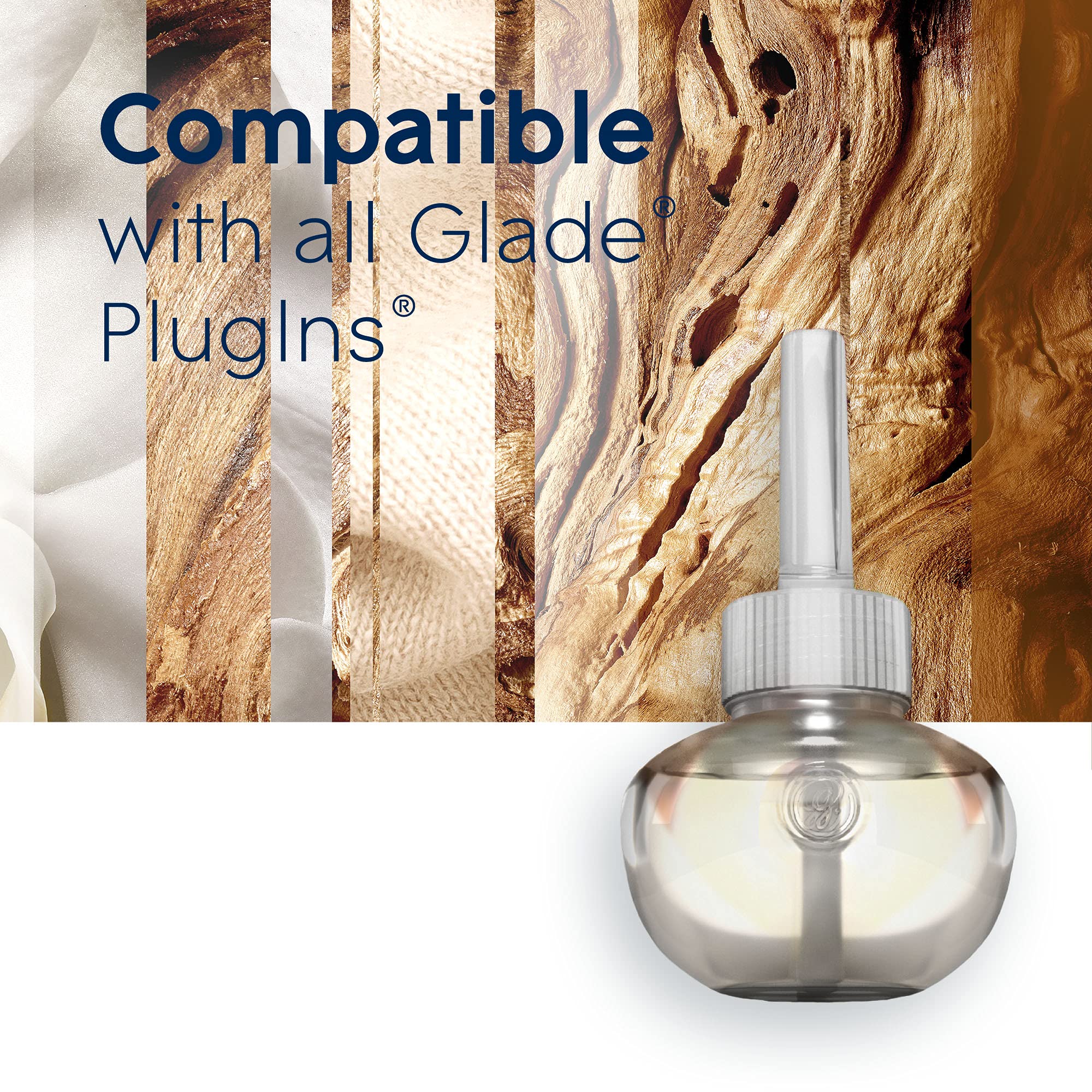 Glade PlugIns Refills Air Freshener, Sheer Vanilla Embrace, Scented and Essential Oils for Home and Bathroom, 0.67 Fl Oz, 10 Count - Image 4