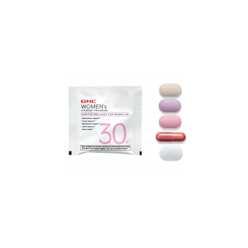 GNC Women's 30+ Vitapak, Multivitamin with Stress & Bone Support, 30 Count - Image 2