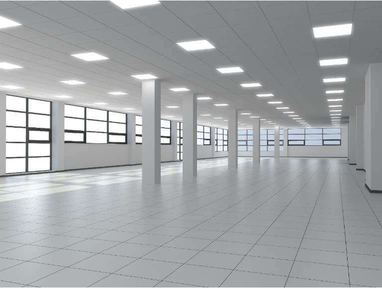 Go Bathrooms Office LED Ceiling Panel Light | 30W Backlit | Square Panel Light | Home Office Industrial Use | Pack of 1 - Image 5