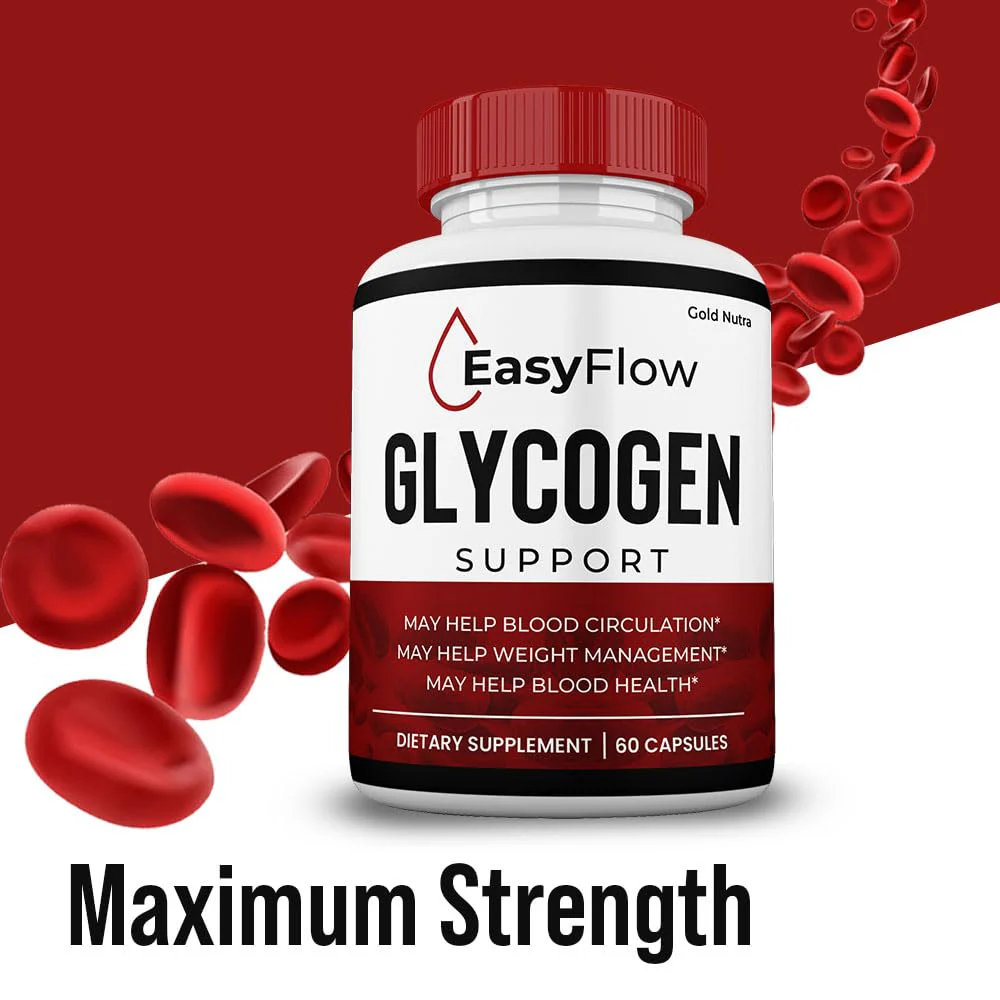 Gold Nutra (2 Pack) EasyFlow Blood Support Capsules, Easy Flow Glyco Pills, Glyco Optimizer Capsules Glycogen Supplement, 2 Months Supply - Image 5