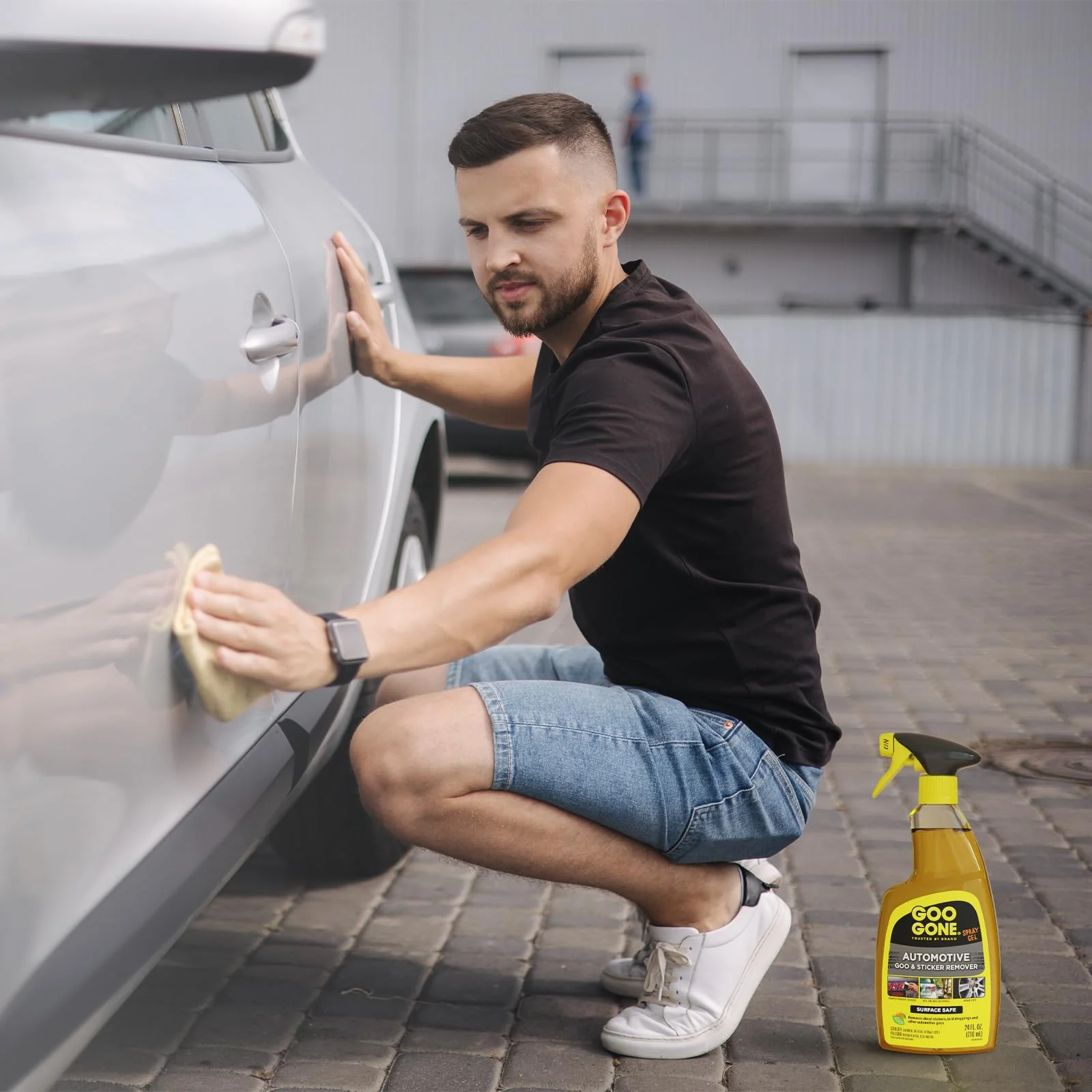 Goo Gone Automotive - Cleans Auto Interiors/ Bodies and Rims, Removes Bugs & Stickers - 12 Fl. Oz. - Image 5