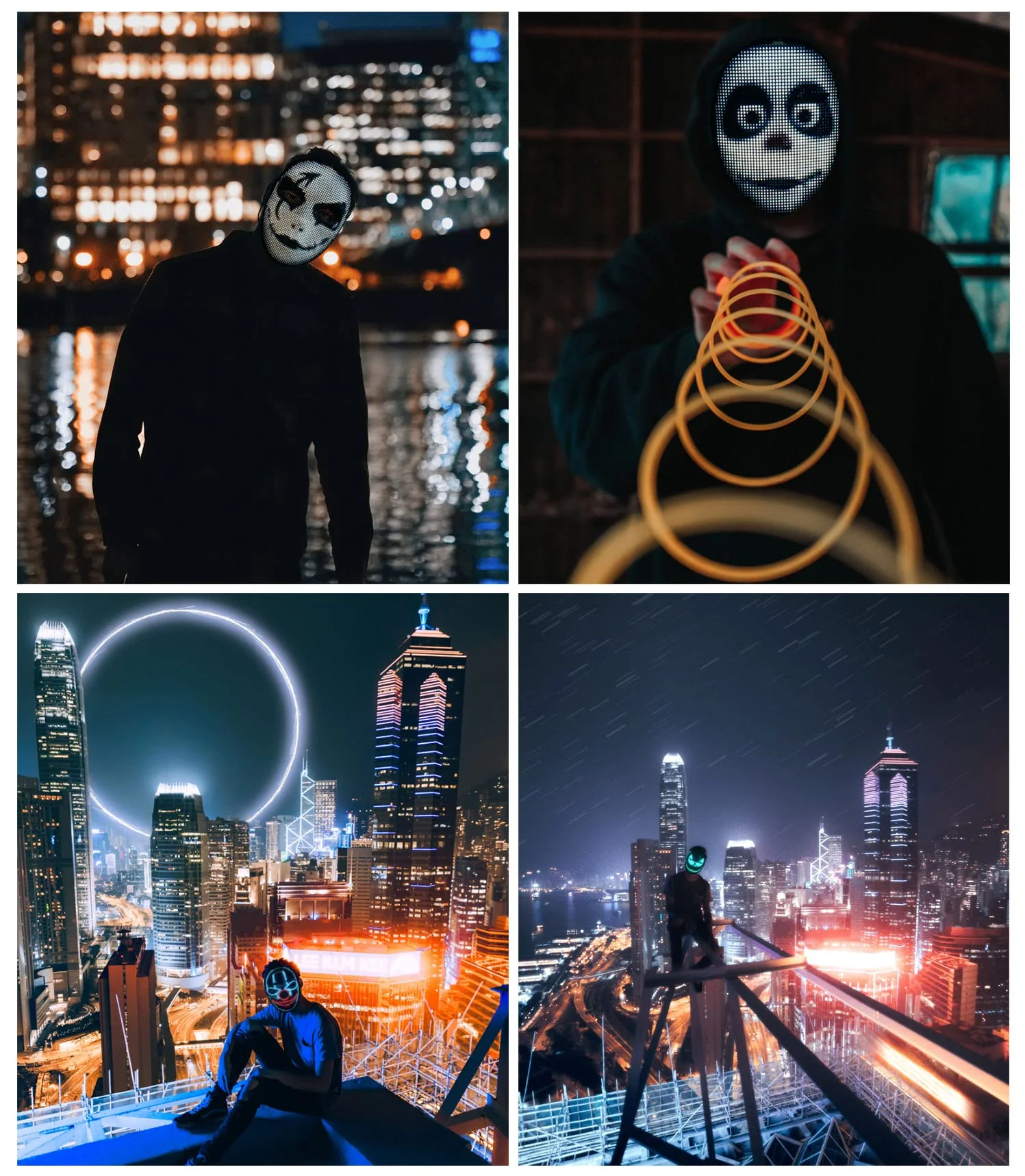 Gootus Face Transforming LED Mask with App Controlled - Halloween Costumes for Kids, Light Up Mask with Gesture Sensing, Boys Toys Gifts for Birthday Costume Christmas - Image 3