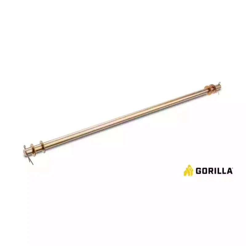 Gorilla Carts Wheelbarrow Single to Dual Wheel Steel Axle Conversion kit - Image 2