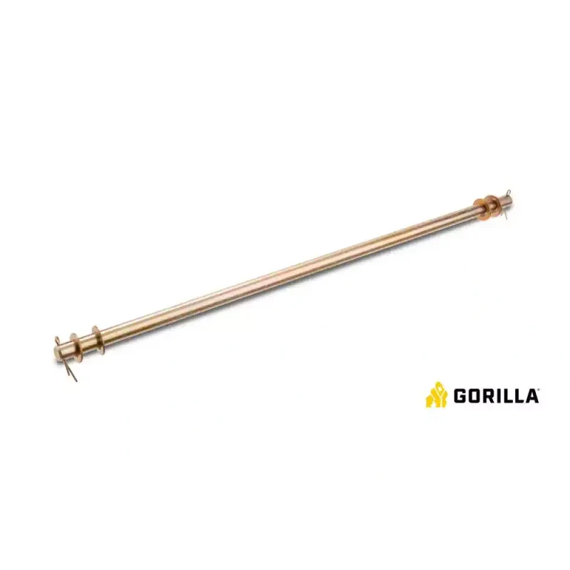 Gorilla Carts Wheelbarrow Single to Dual Wheel Steel Axle Conversion kit - Image 5