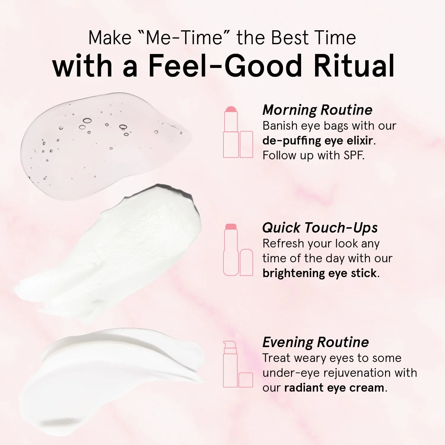 grace & stella Award Winning Under Eye Brightener Roller - Airplane Travel Essentials - Retinol & Caffeine Eye Serum for Puffiness, Dark Circles, Wrinkles - Vegan Skincare (15ml / 0.51floz) - Image 4