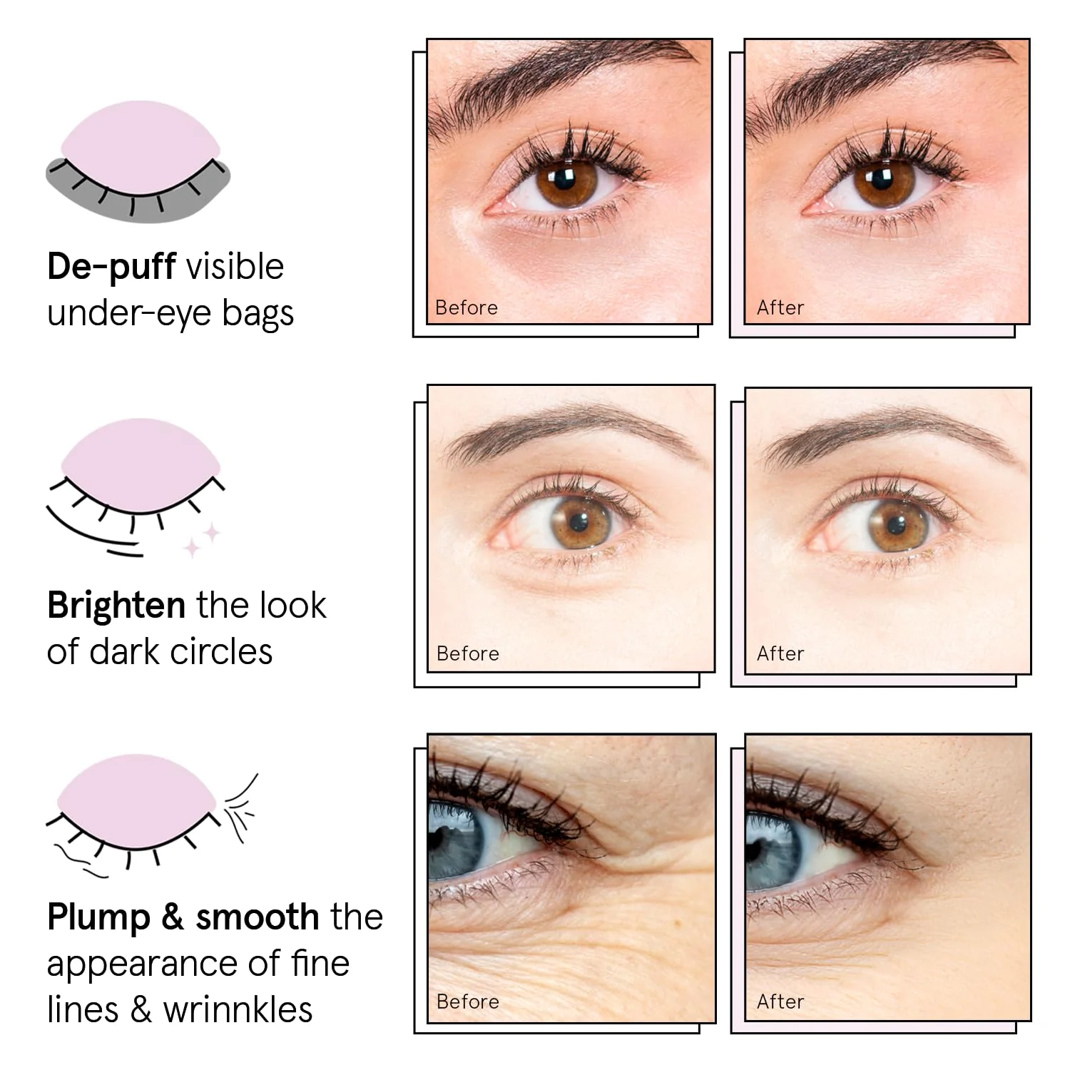 grace & stella Under Eye Patches (12 pairs) Eye Masks for Dark Circles and Puffiness - Stocking Stuffers for Women, Christmas Gifts, Birthday Gifts, Bachelorette Party Favors, Bridesmaid Proposal Gift - Image 8