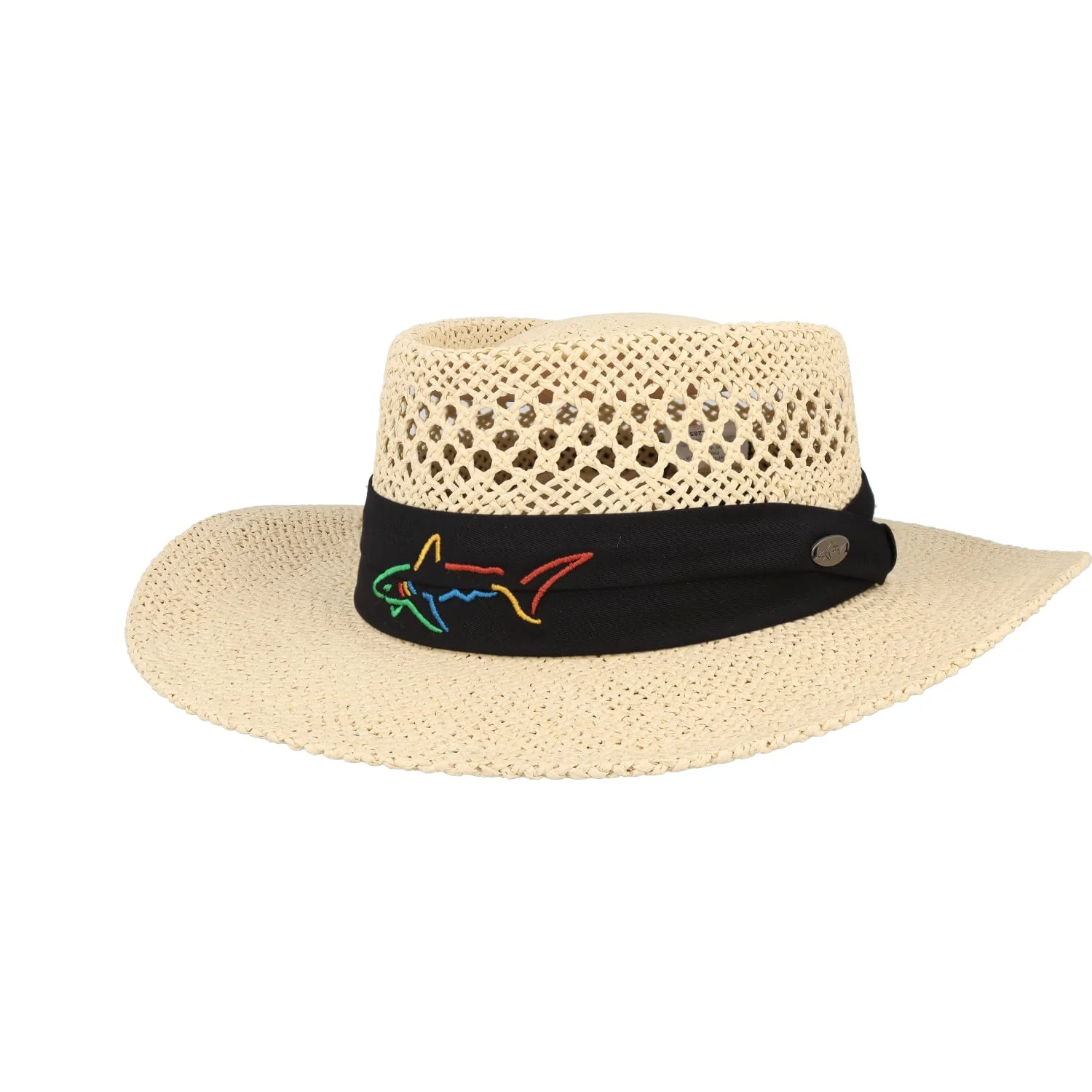 Greg Norman Signature Straw Hat Greg - Natural - Image 4