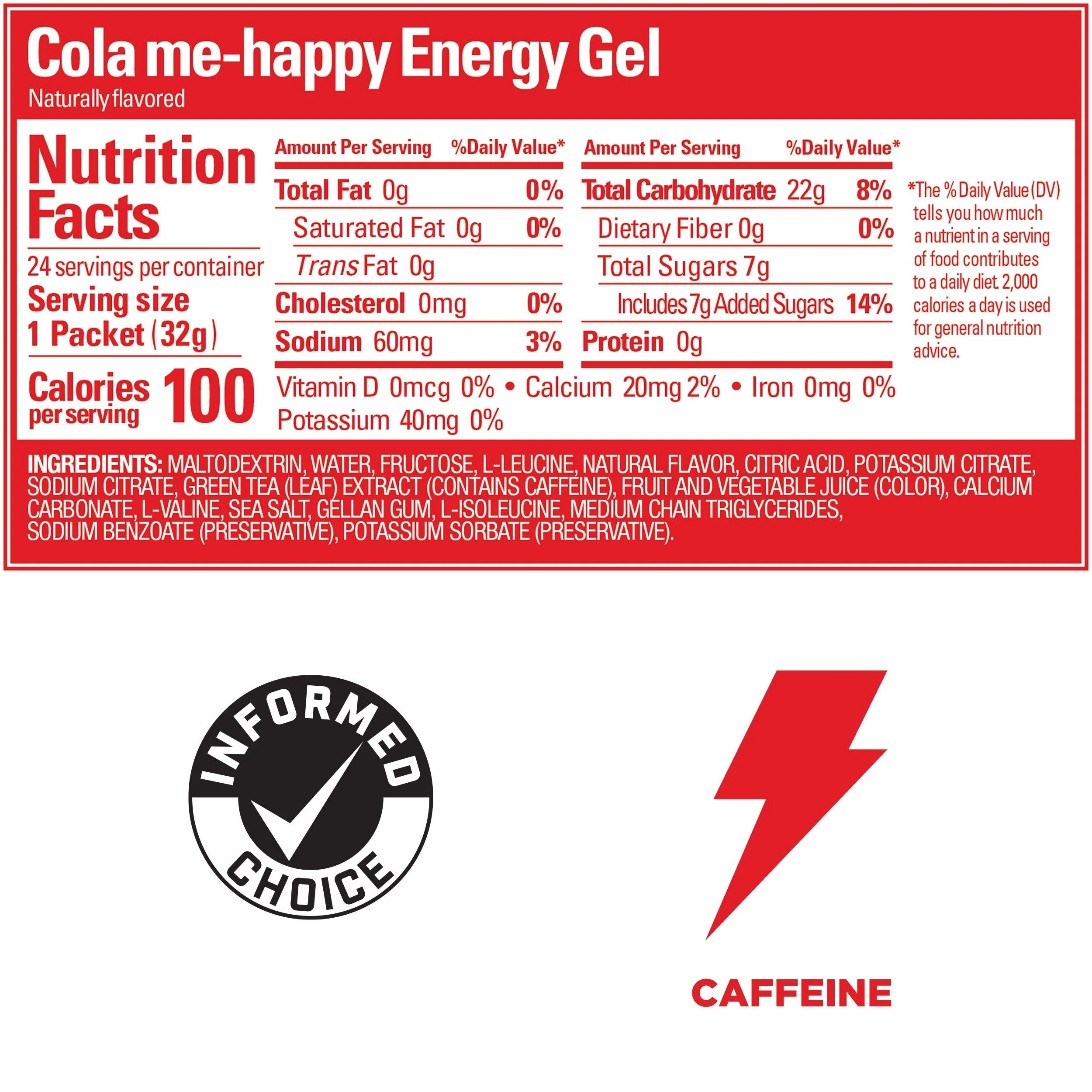 GU Energy Original Sports Nutrition Energy Gel, Vegan, Gluten-Free, Kosher, and Dairy-Free On-the-Go Energy for Any Workout, 24-Count, Cola Me-Happy - Image 8