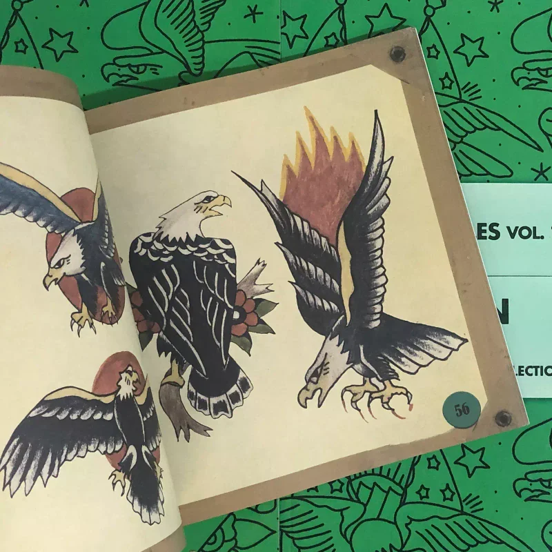 H.E. Jonathan Shaw's Vintage Tattoo Flash - Eagles Vol.1 - Image 2