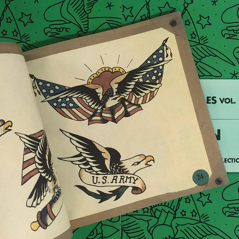 H.E. Jonathan Shaw's Vintage Tattoo Flash - Eagles Vol.1 - Image 3