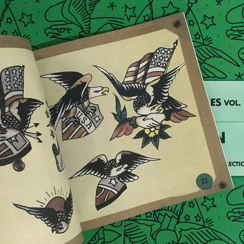 H.E. Jonathan Shaw's Vintage Tattoo Flash - Eagles Vol.1 - Image 4
