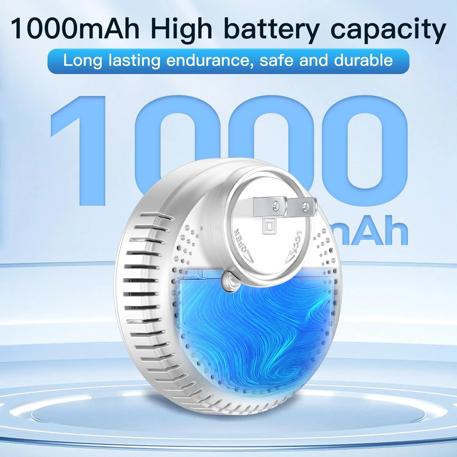 HAKINAKU 4-in-1 Ring Plug in Smoke & Carbon Monoxide Detectors Combination Built-in 1000mAh Backup Battery Plug&Play&Audible 85dB Smoke CO Temp Humidity Senor for Home Hotel Travel (White, 2 Pack) - Image 9