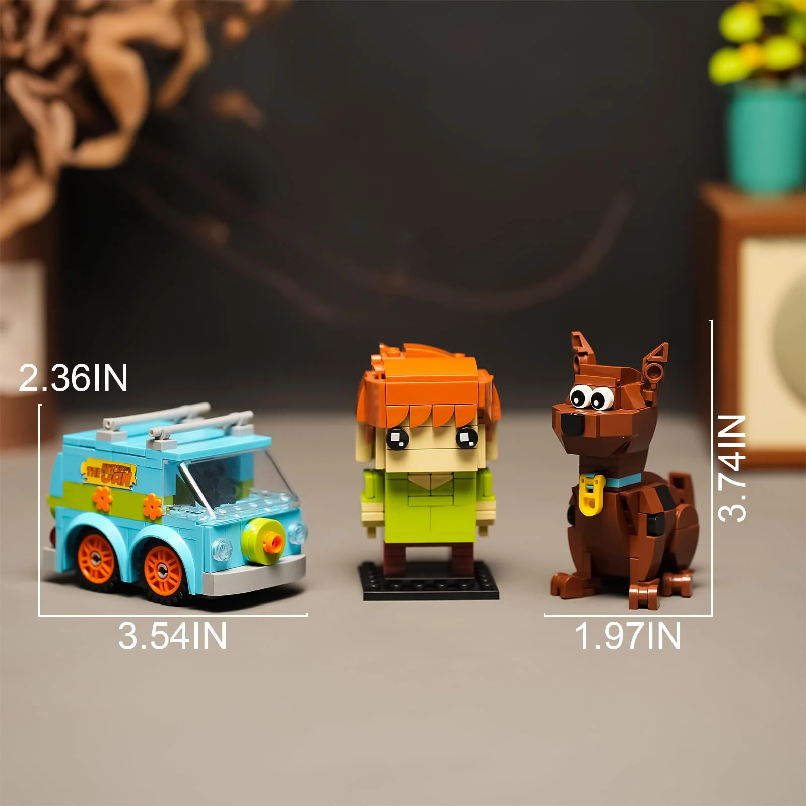 Halloween Horror Action Figure Building Toys Compatible with Lego for Adults,Christmas Decor Toy Car for Moive Fan,Ideas Gift for Kids 8-14 Years and UP 399 Pcs - Image 5