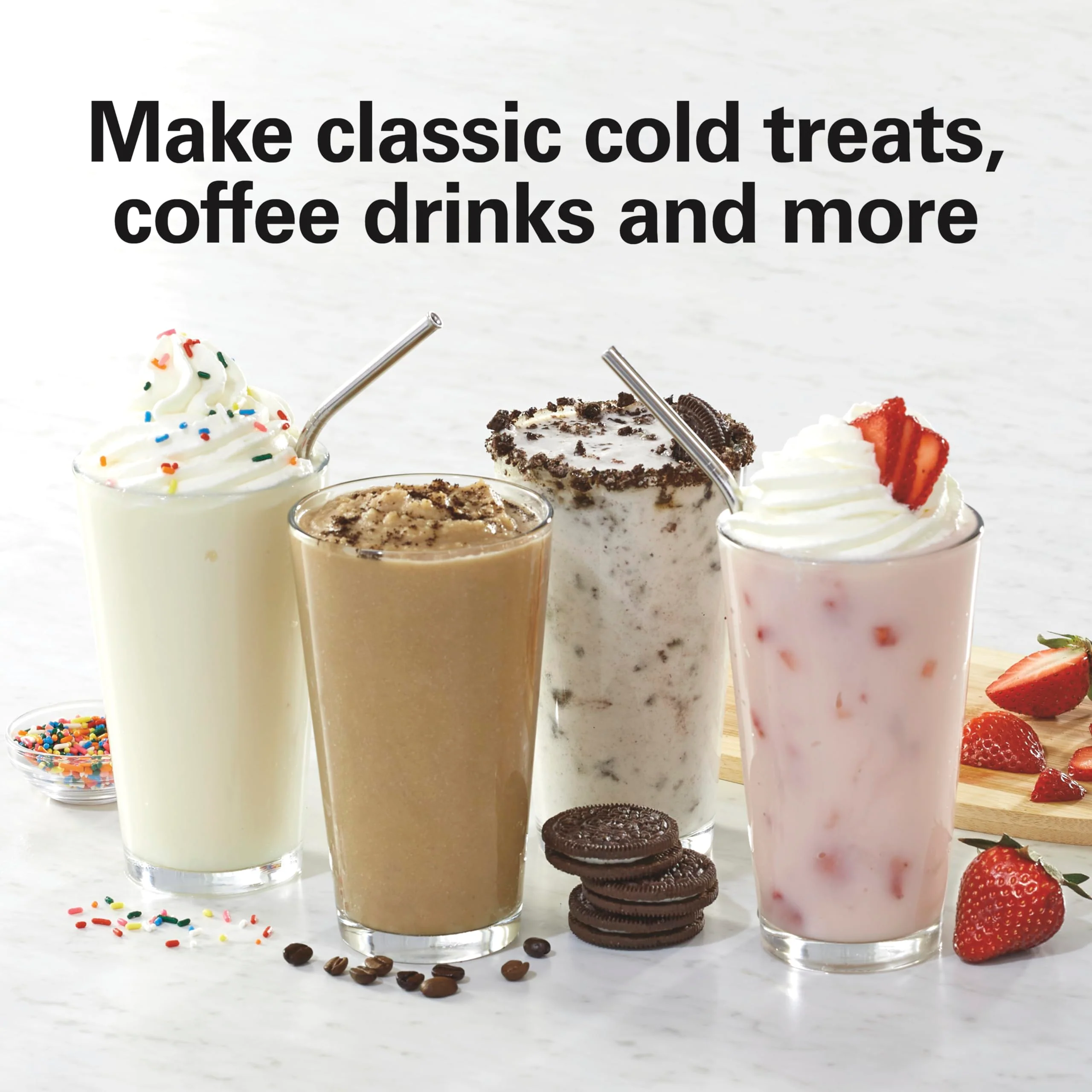 Hamilton Beach DrinkMaster Electric Drink Mixer, Retro Milkshake Maker & Milk Frother, 2 Speeds, Extra-Large 28 oz. Stainless Steel Cup, Mint - Image 8