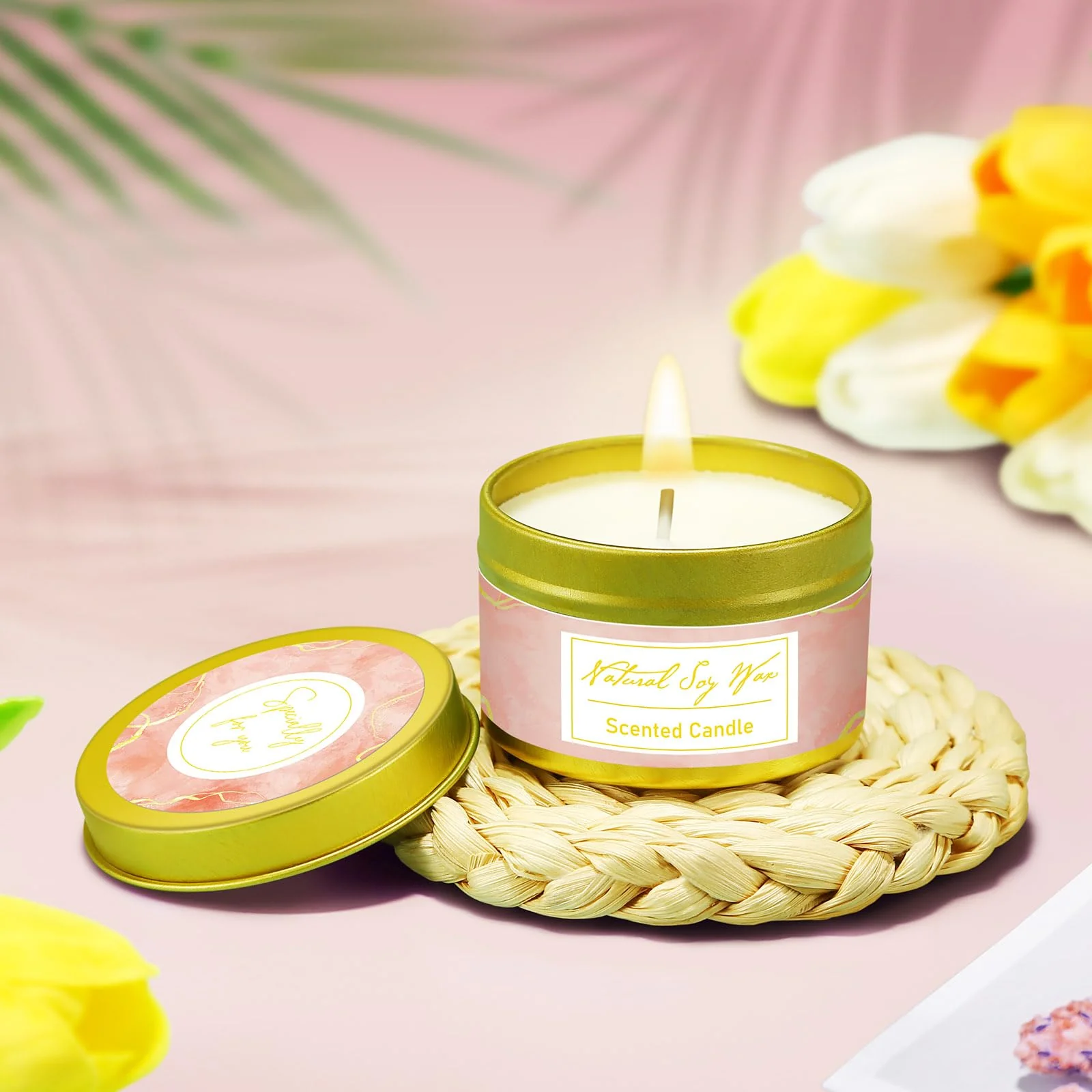 Happy Birthday Gifts for Women Mom Her Friend Sister Wife Grandma, Self Care Gifts Get Well Gifts Unique Relaxing Spa Gift Basket Set, Christmas Gifts for Women Mom Wife Grandma Friends Sister - Image 3