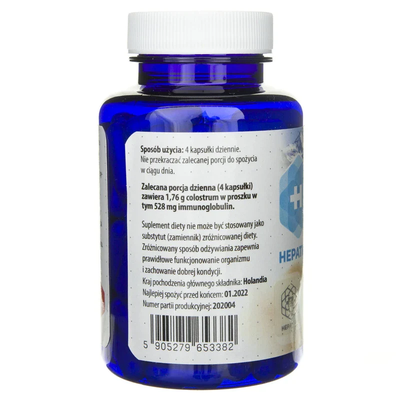 Hepatica Bovine Colostrum 120 Capsules - Image 3