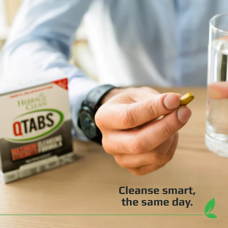 Herbal Clean Herbal Clean - QTabs Same-Day Detox, Portable and Discreet, 10 Tablets - Image 7