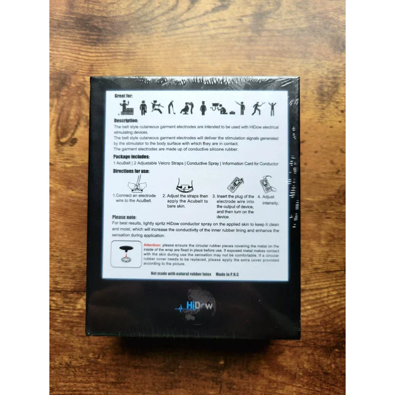HiDow AcuBelt Rectangular Electrical Muscle Stimulator For Waist Back And Joint - Image 3