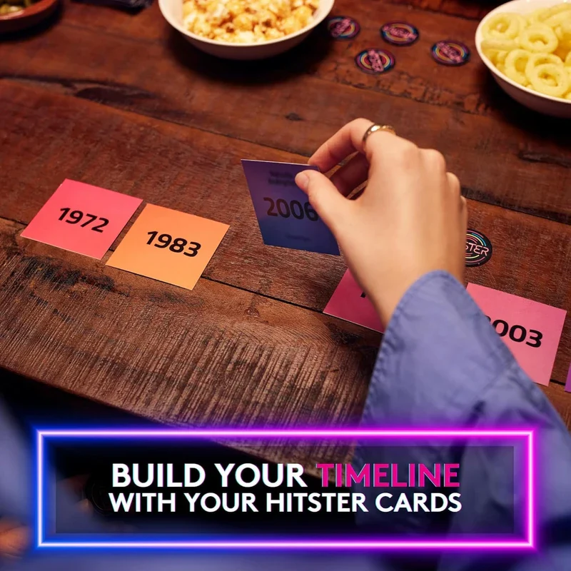 HITSTER - Guilty Pleasure - The Ultimate Music Trivia Party Game for Adults and Families - All-Time Playlist with The Greatest Hits - 2 to 10 Players Ages 16+ - Image 6