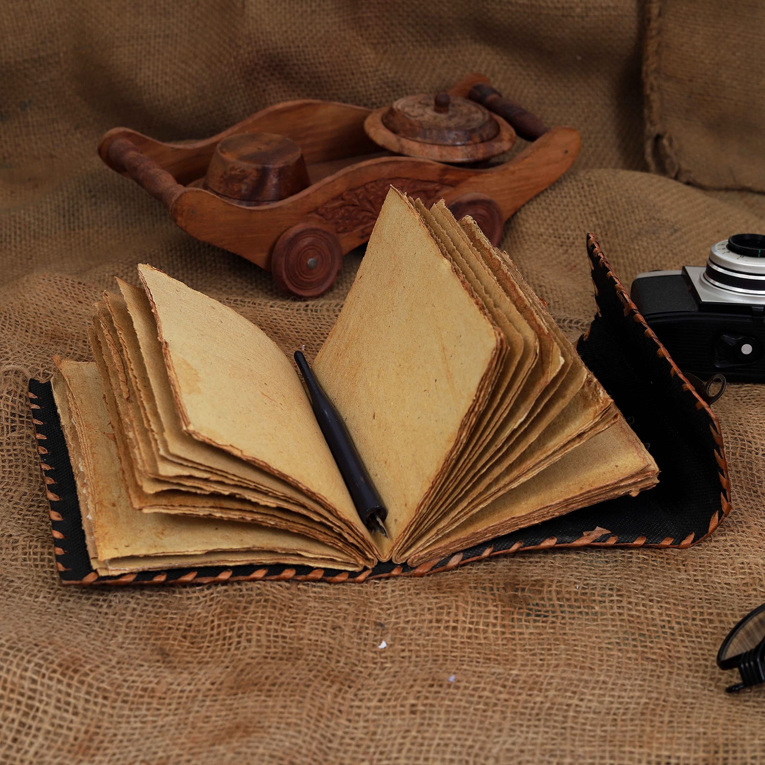 Hocus Pocus Book of Spells Hocus Pocus Spell book Prop Gifts Halloween Decorations Decor Leather Journal Writing Book Of shadow Best Christmas Gifts For Men And Women - Image 3