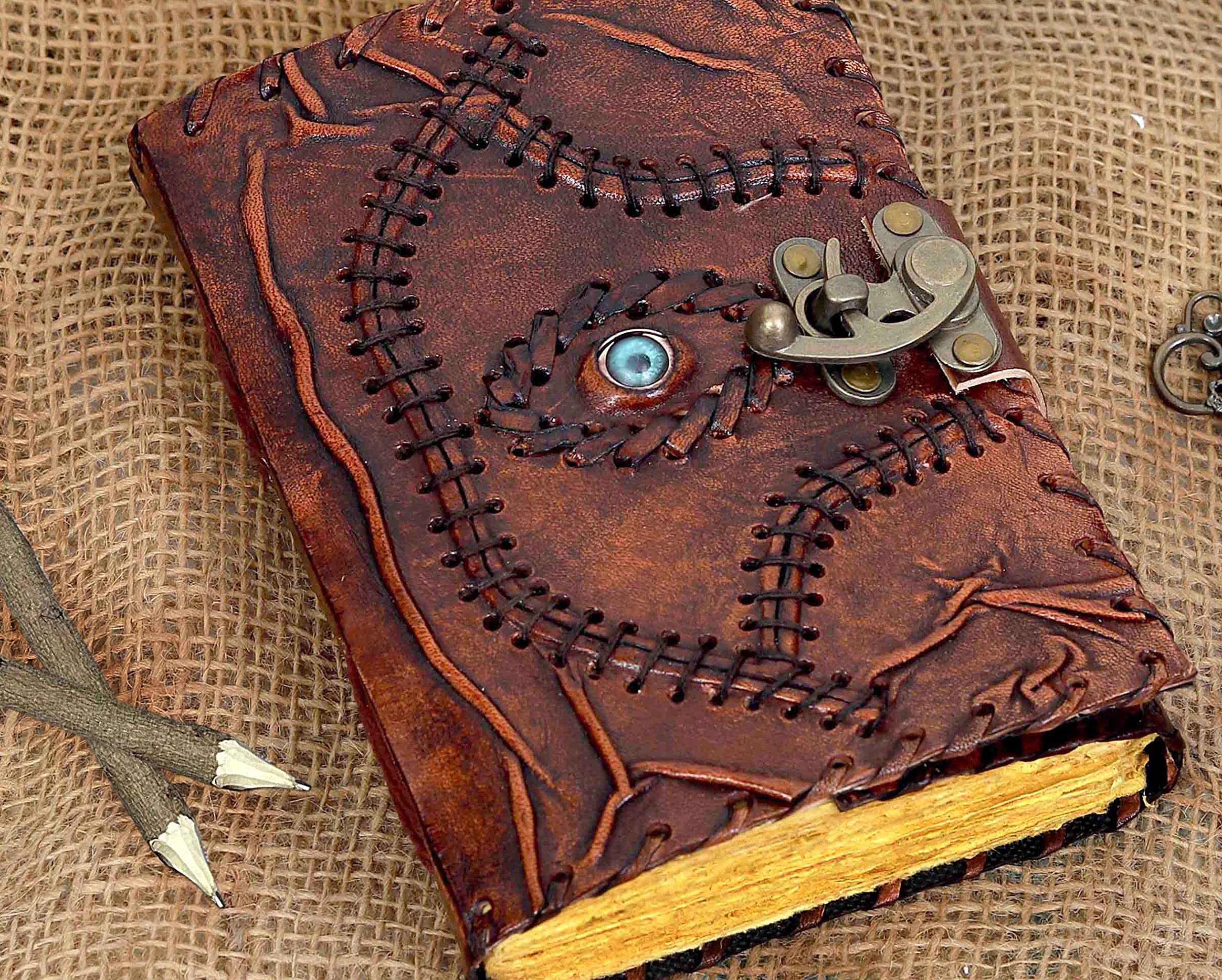Hocus Pocus Book of Spells Hocus Pocus Spell book Prop Gifts Halloween Decorations Decor Leather Journal Writing Book Of shadow Best Christmas Gifts For Men And Women - Image 5