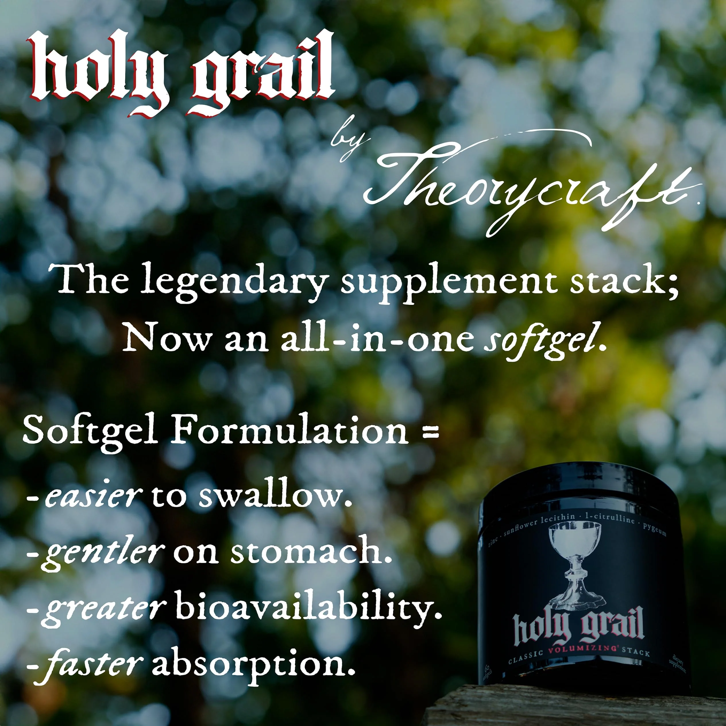 Holy Grail - Classic Semen Volume Booster Stack | Softgel = Higher Bio-Availability | Men's Load & Fertility Enhancer | Sunflower Lecithin, Pygeum, L-Citrulline, & Zinc for Testosterone | One Month - Image 3