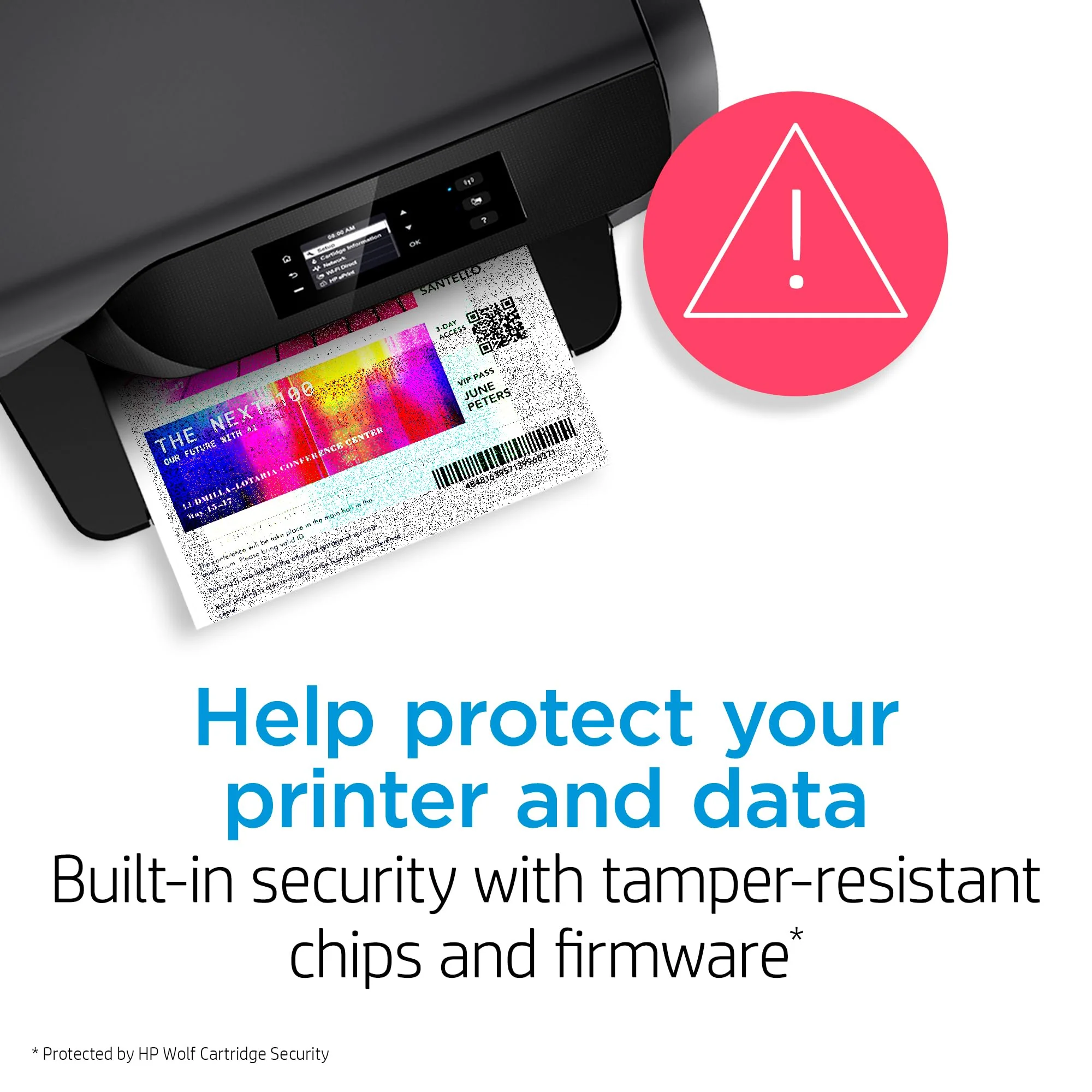 HP 67 Black/Tri-color Ink Cartridges for HP Printers | Works with Printer Series: DeskJet 1255, 2700, 4100; ENVY 6000, 6400 | Eligible for Instant Ink | 3YP29AN - Image 5