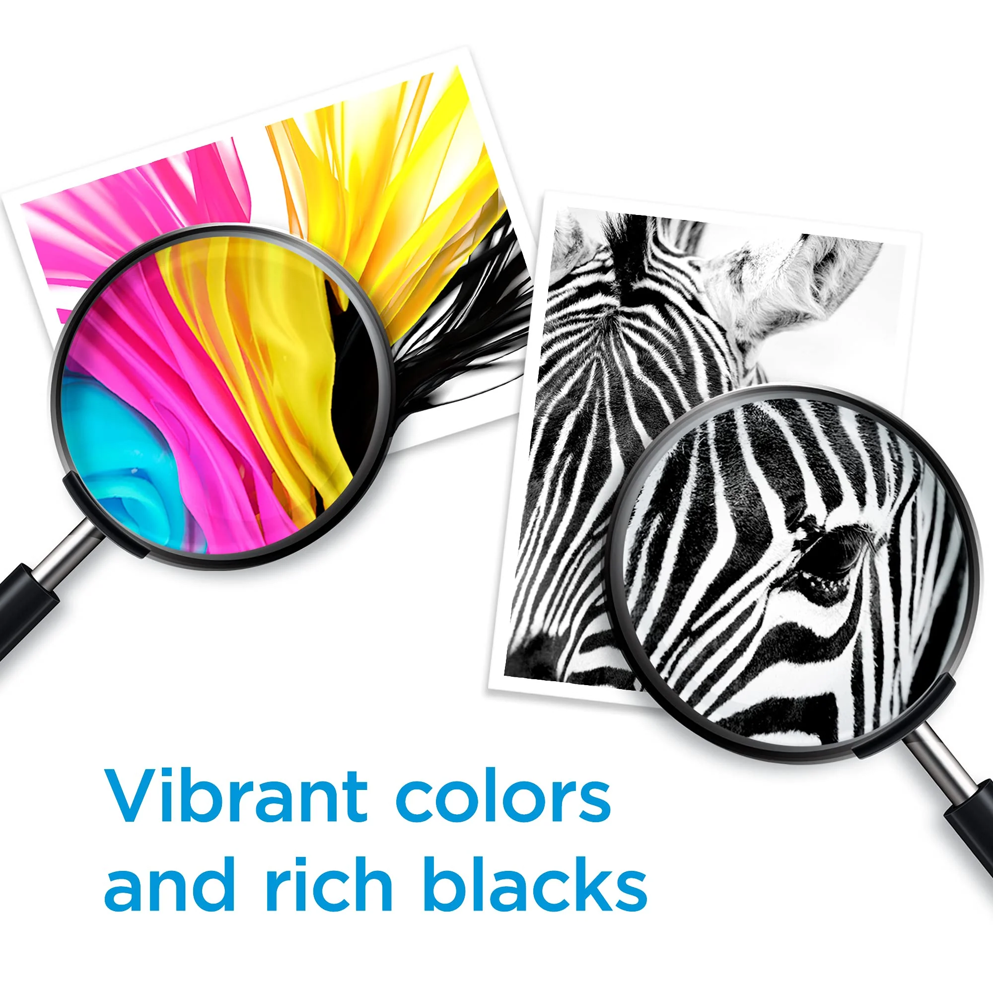 HP 67 Black/Tri-color Ink Cartridges for HP Printers | Works with Printer Series: DeskJet 1255, 2700, 4100; ENVY 6000, 6400 | Eligible for Instant Ink | 3YP29AN - Image 8