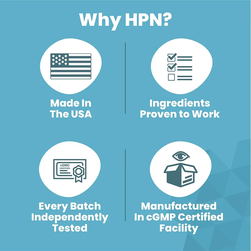 HPN Supplements NAD3 NAD+ Booster | Value Size 2 Month Supply | Clinically Proven & Independently Tested - Metabolic Repair | 311 mg per Serving - 120 Capsules - Image 5