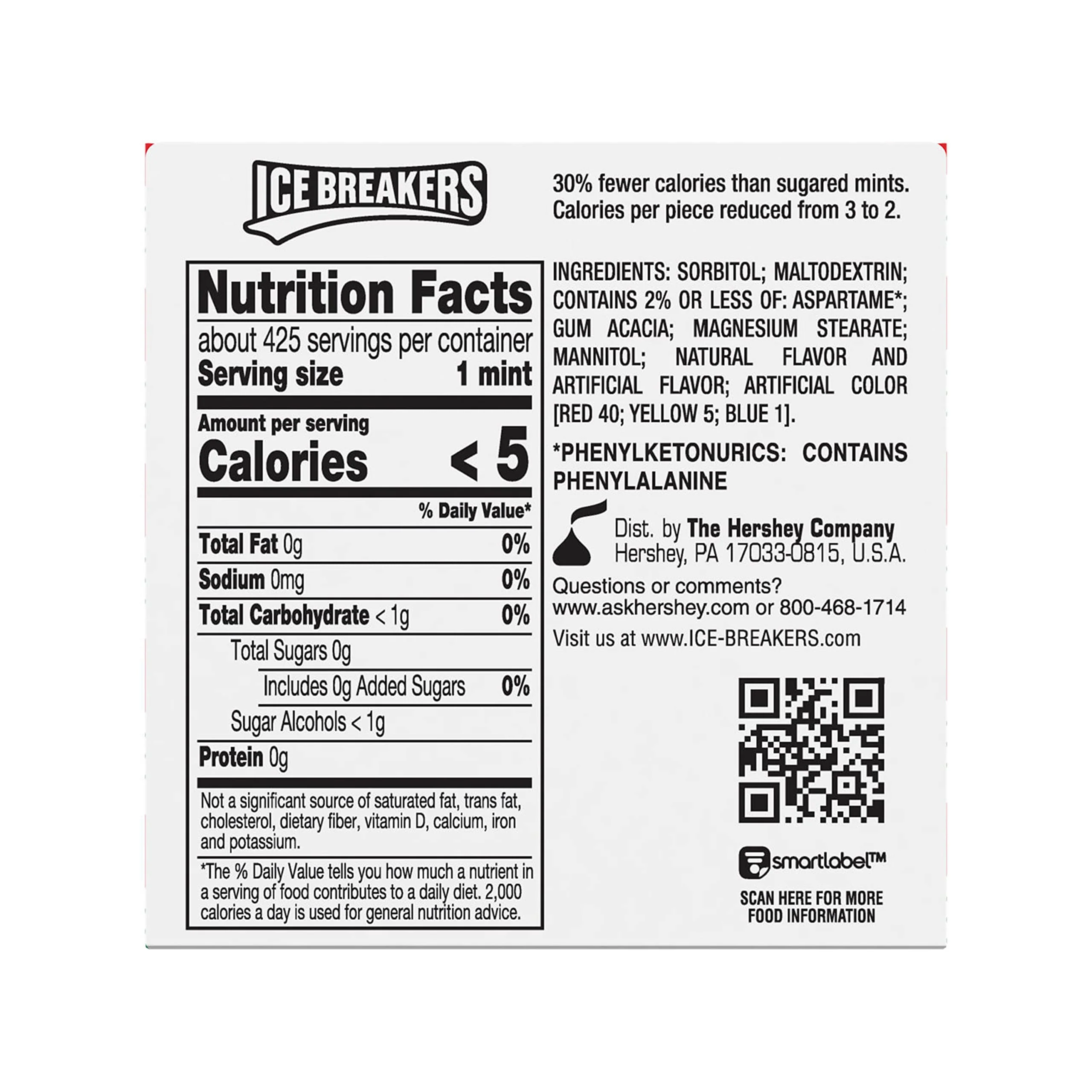 ICE BREAKERS Candy Cane, Christmas Stocking Stuffer Sugar Free Breath Mints Tins, 1.5 oz (8 Count) - Image 7
