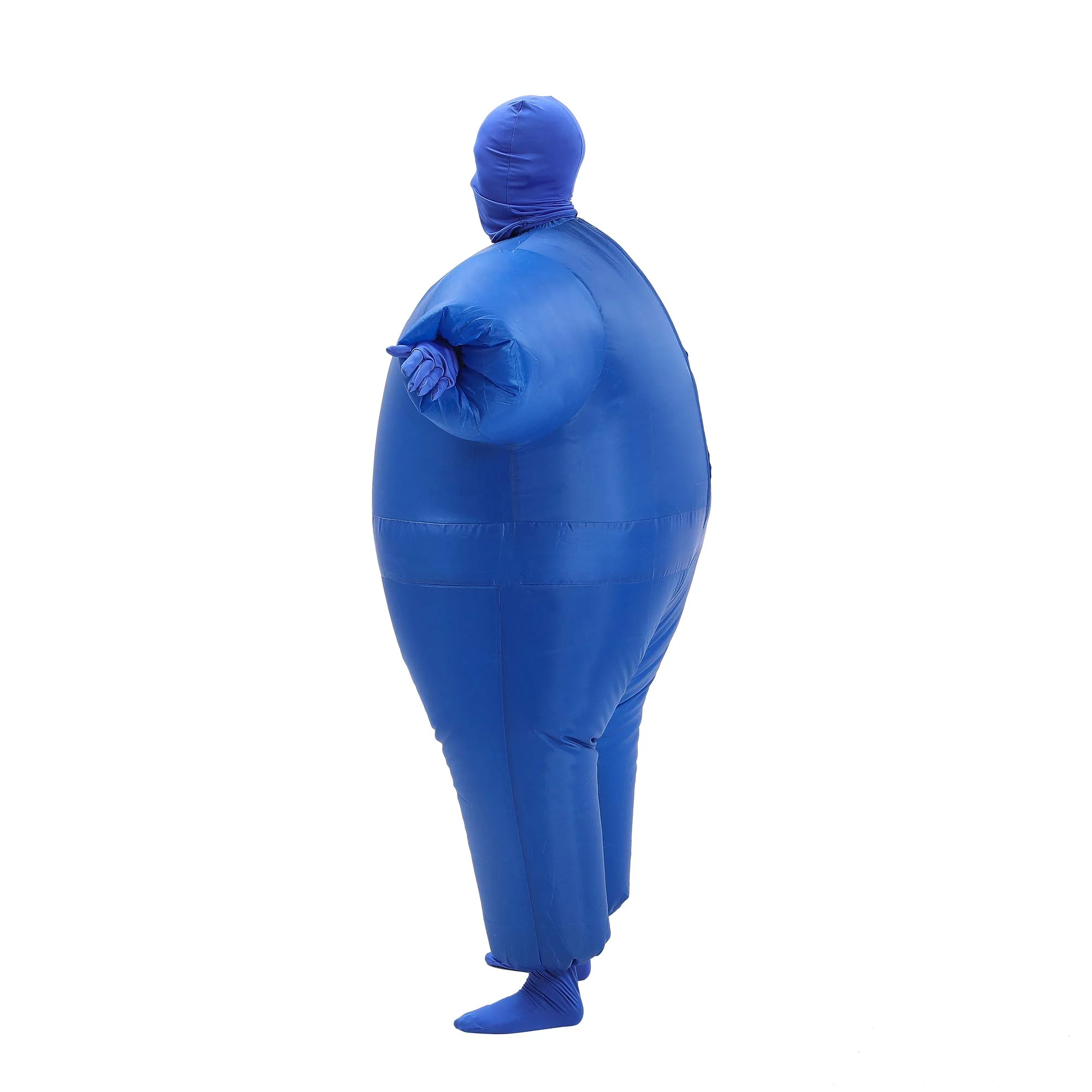 IHGYT Inflatable Masquerade Costume Full body suit Air Blow up Costumes Fancy Dress Ball Party Christmas Carry Funny Cosplay Halloween Carnival Jumpsuit Suit Outfit (blue) - Image 6