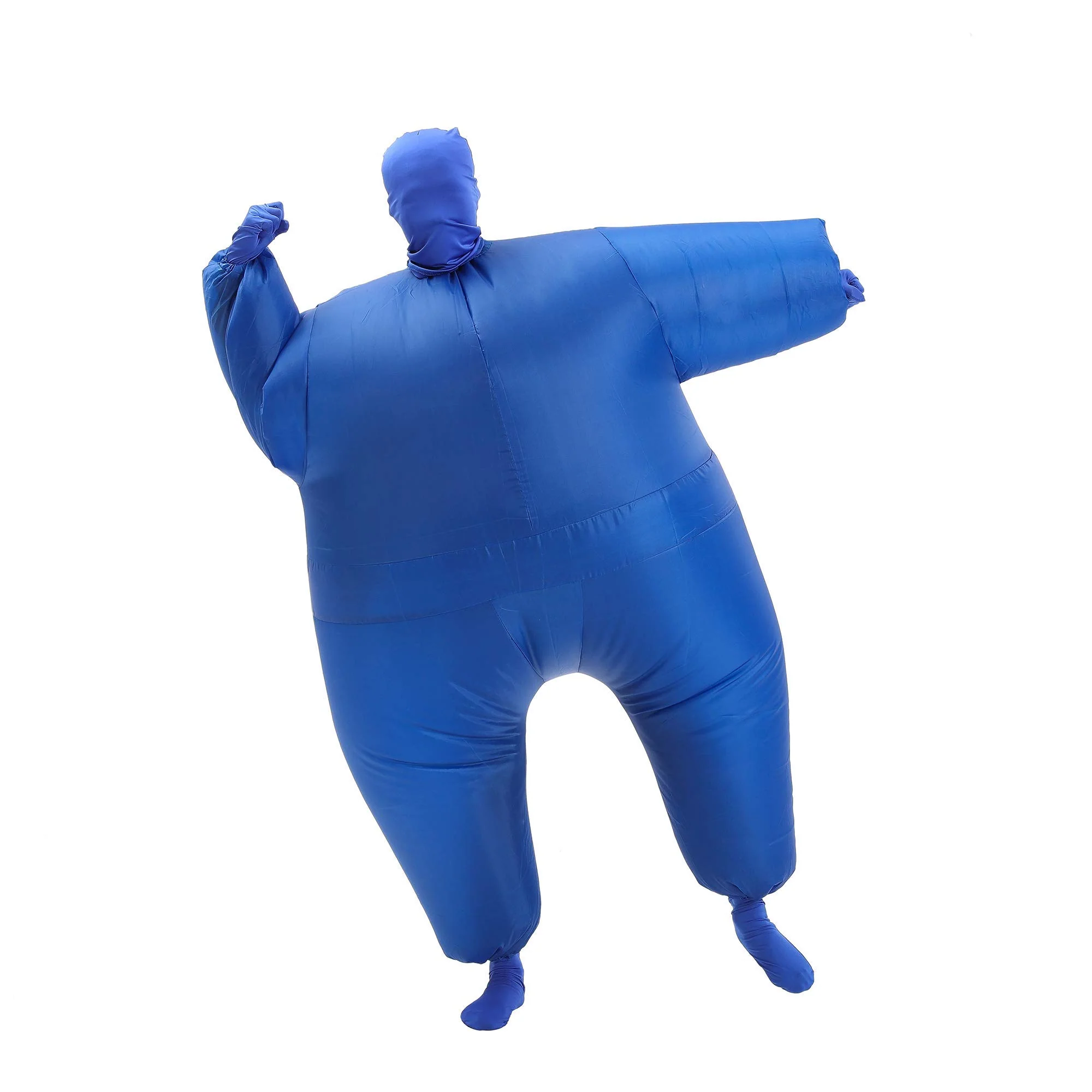 IHGYT Inflatable Masquerade Costume Full body suit Air Blow up Costumes Fancy Dress Ball Party Christmas Carry Funny Cosplay Halloween Carnival Jumpsuit Suit Outfit (blue) - Image 7