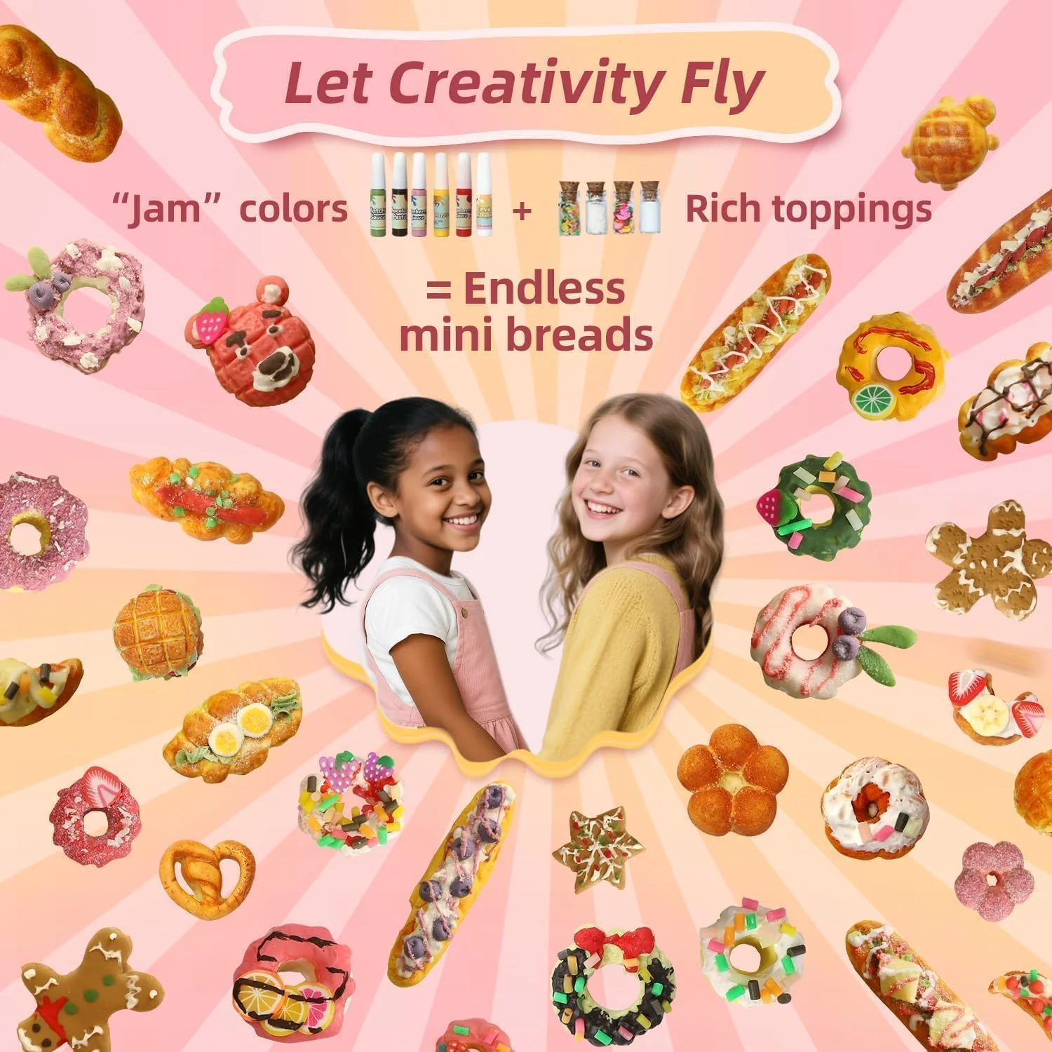 iLAND Air Dry Clay Crafts for Girls 8-12 Cute Arts and Crafts for Kids Fun Kid Activities on Lovely Modeling Clay Kit DIY Crafting for Teens Birthday Gifts for Girls 10-12 13 Christmas Gifts Creative - Image 6