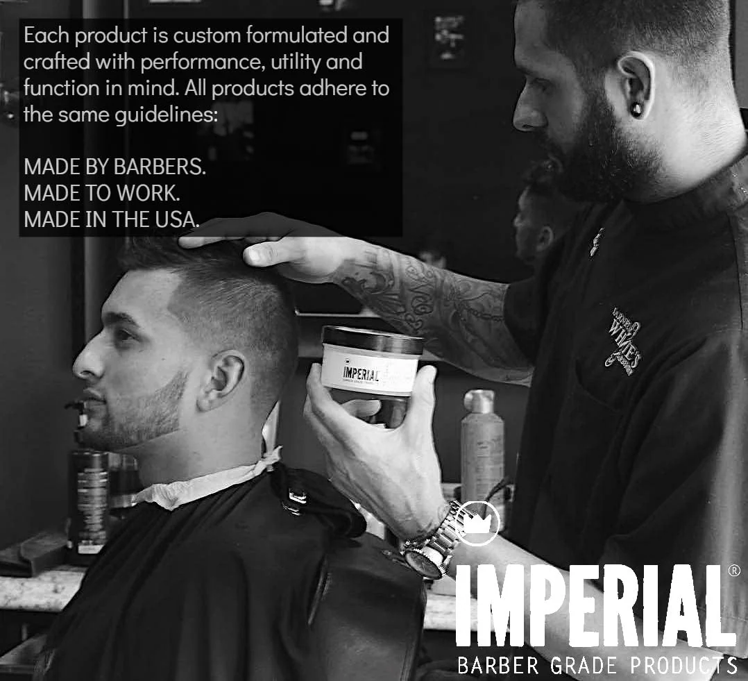 Imperial Barber Grade Products Blacktop Pomade , 6 oz - Image 5
