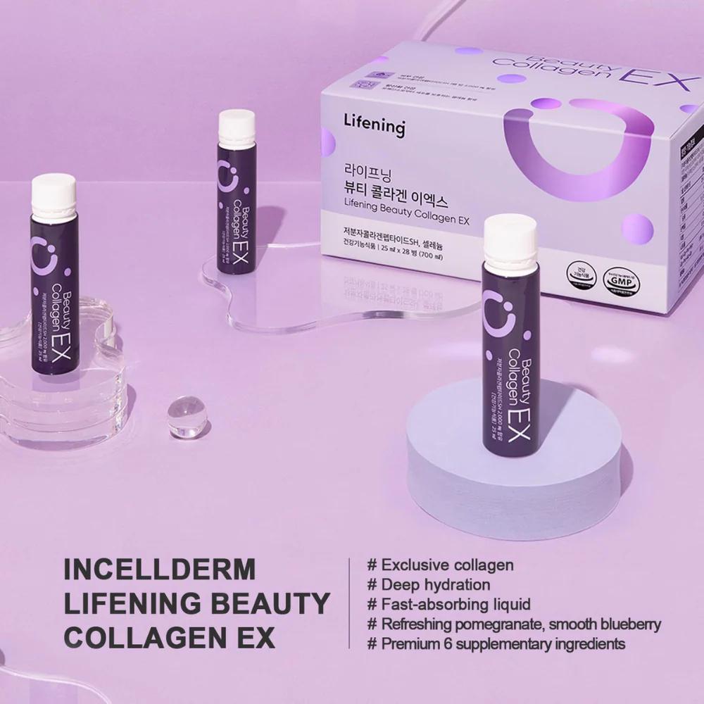 INCELLDERM Lifening Beauty Collagen EX 700ml - Image 3