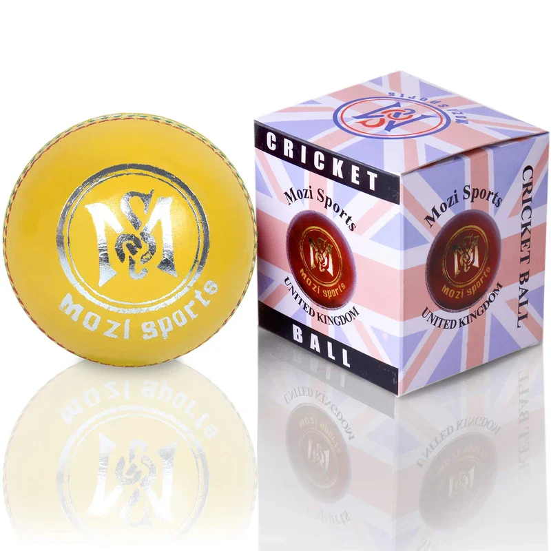 Indoor Leather Cricket Ball - Senior Standard Size Original Seams Machine Stitched Weight 114gm Cricket Balls (1) - Image 2